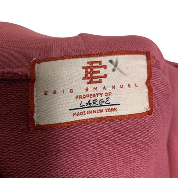 Eric Emanuel Basic Pullover Hoodie V2 Mens Size L - Picture 6 of 7